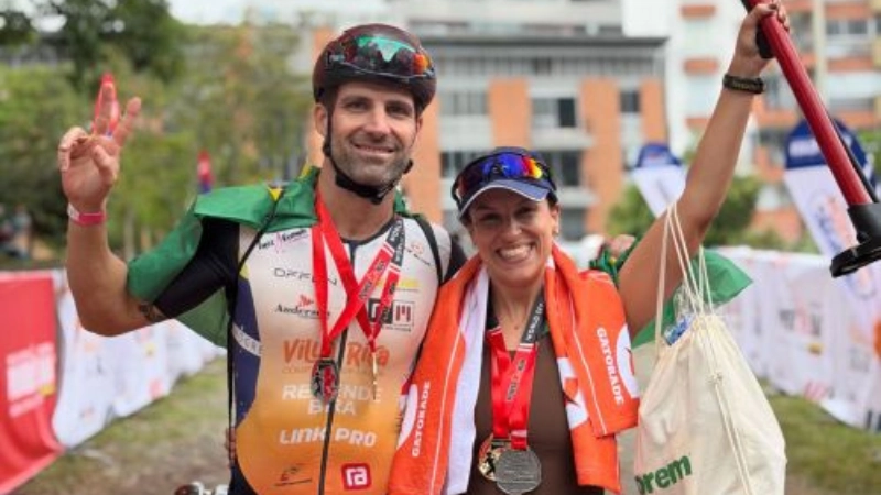 Juarez Rezende conquista pódio na Copa do Mundo de Duathlon e garante vaga no Mundial