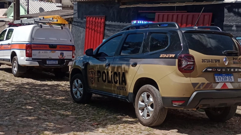 Idoso é encontrado morto após atendimento de emergência no bairro COHAB, em Carandaí