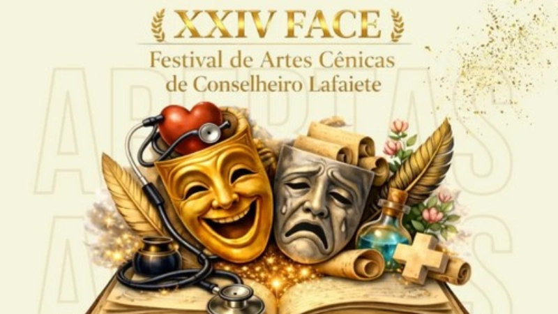 Casa do Teatro abre inscrições para o XXIV FACE em Lafaiete