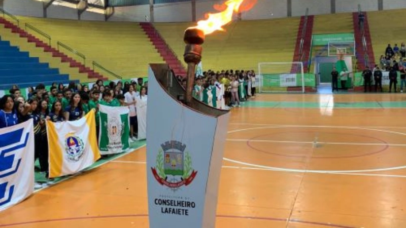 Etapa municipal do JEMG reúne mais de 1.200 estudantes em Lafaiete