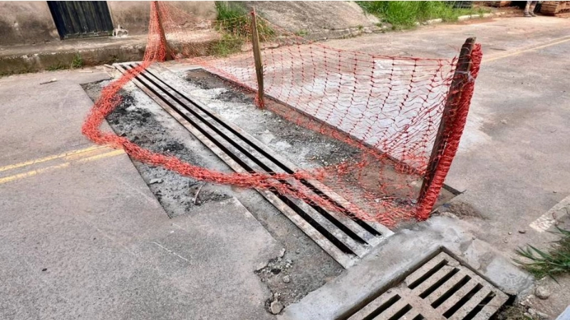 Obras de drenagem buscam reduzir alagamentos no bairro Zé Arigó, em Congonhas