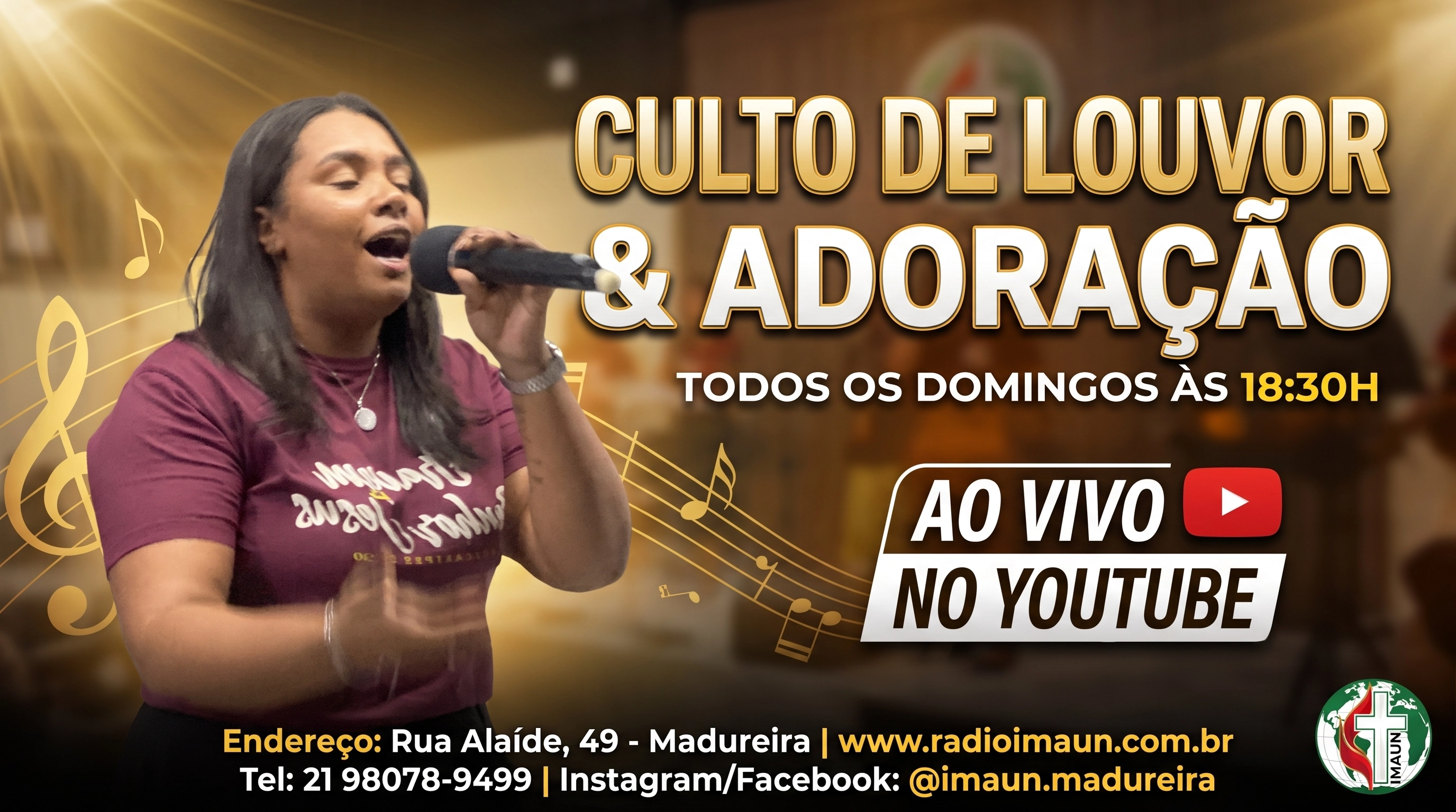 Culto de Louvor e Adoração