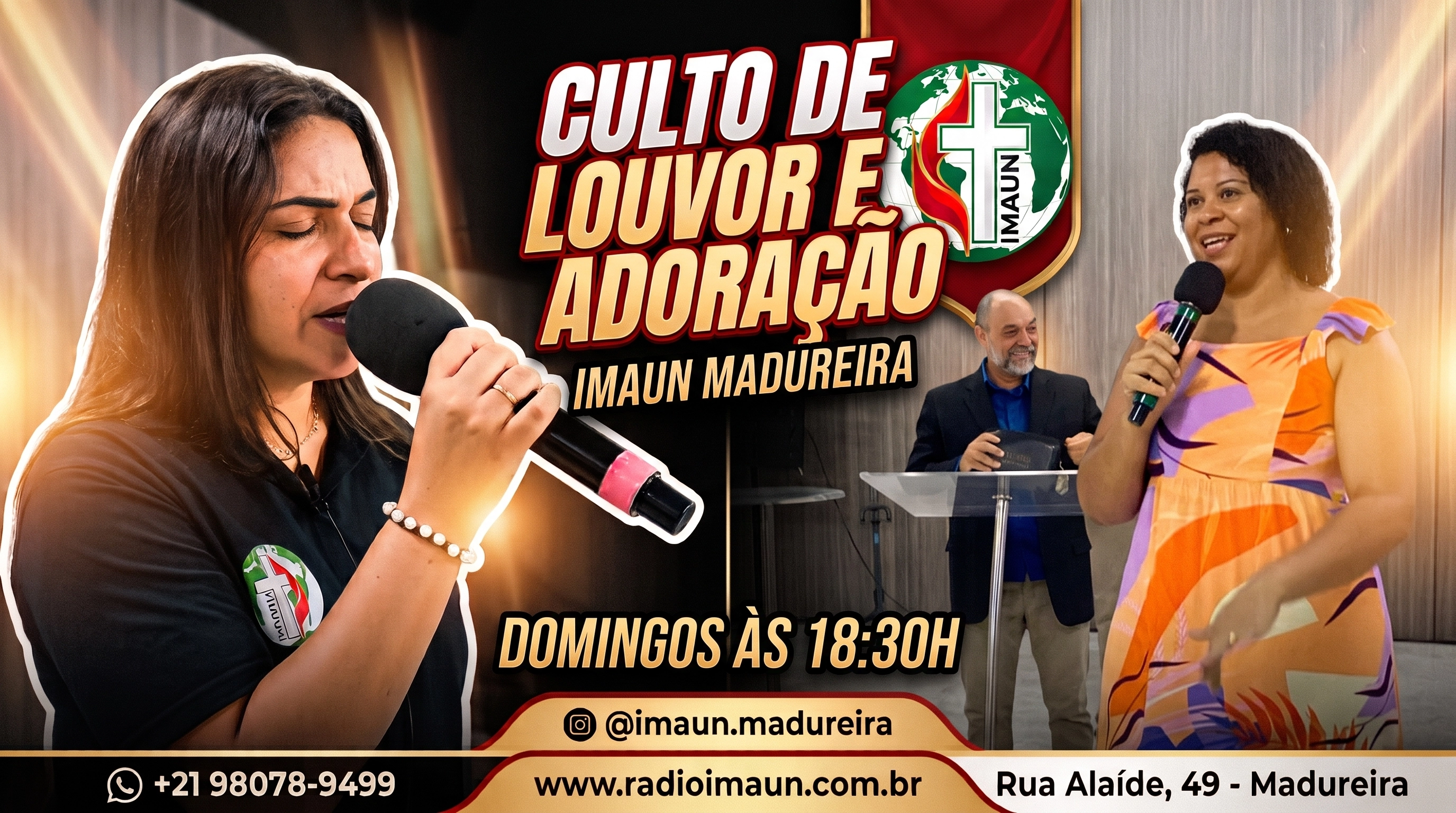 Culto de Louvor e Adoração