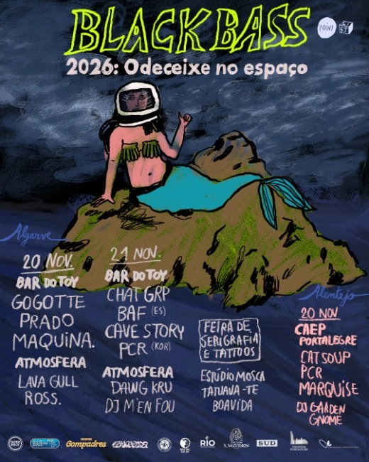 11ª edição do Festival Black Bass acontece em Odeceixe e Porto Alegre nos dias 20 e 21 de novembro