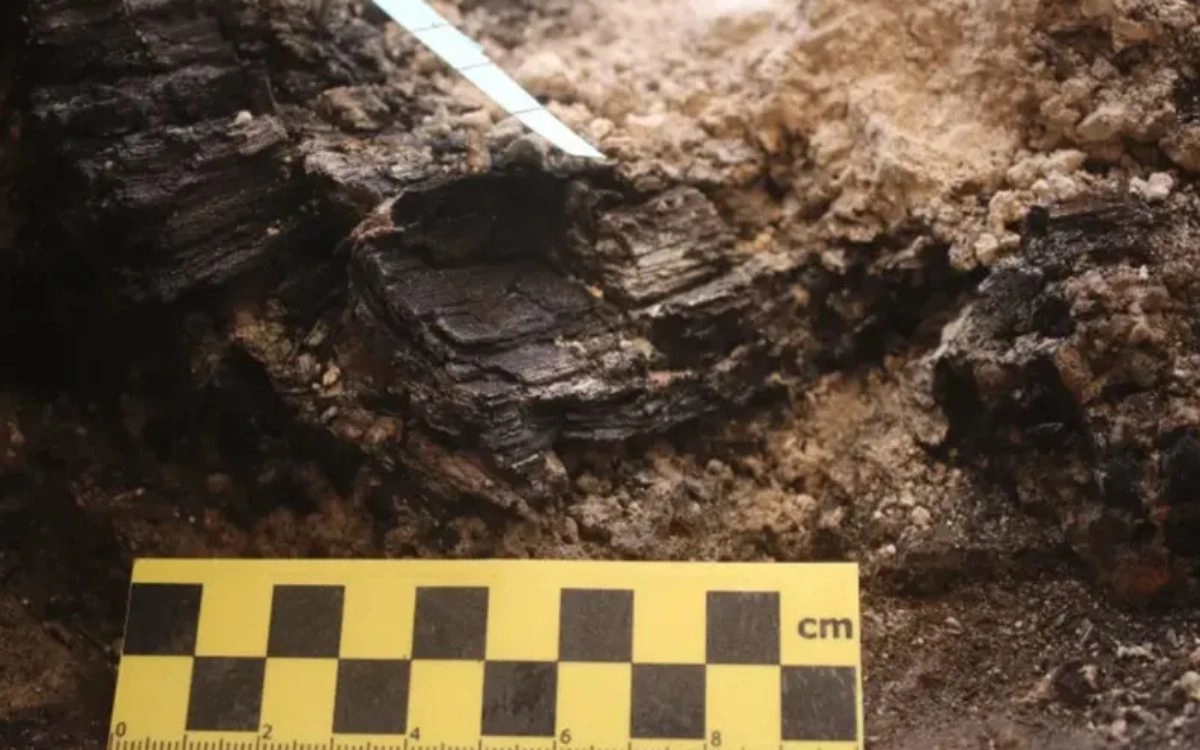 Vigas carbonizadas expõem a hora exata da queda de Jerusalém sob os babilônios