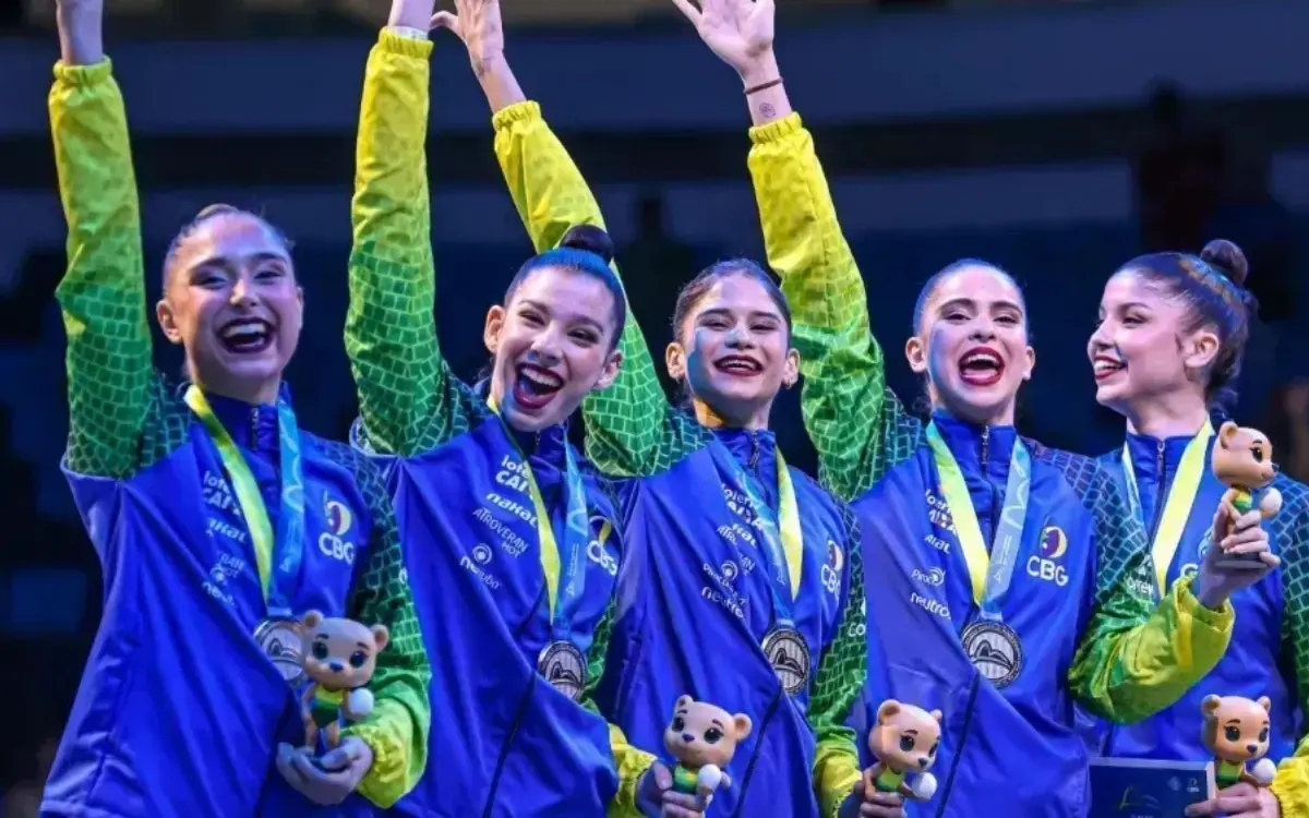 Brasil estreia no Mundial de Ginástica Rítmica como favorito ao pódio em Frankfurt