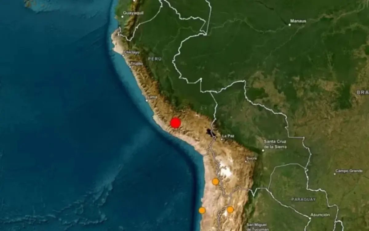 Peru registra terremoto de 6,7 graus na região de Ayacucho