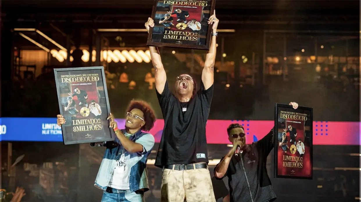 Trap gospel em alta: Nesk Only, 2Metro e Brunno Ramos celebram Disco de Ouro por "Limitado 2"