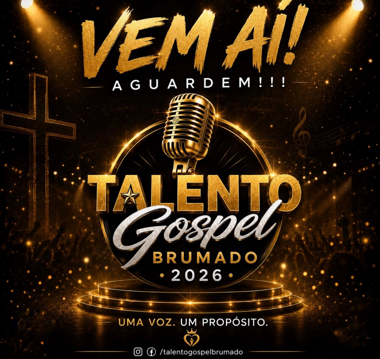 Talento Gospel Brumado 2026: Uma voz para além das quatro paredes