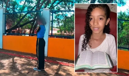 Enxame ataca estudante cristã na entrada de escola em Ibirité; motociclista ajuda no resgate