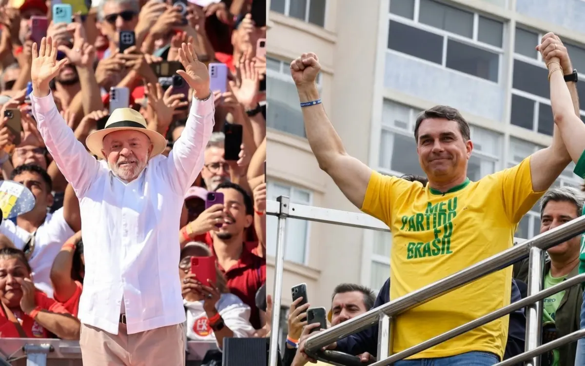 Flávio Bolsonaro e Lula vão disputar o segundo turno das eleições presidenciais de 2026