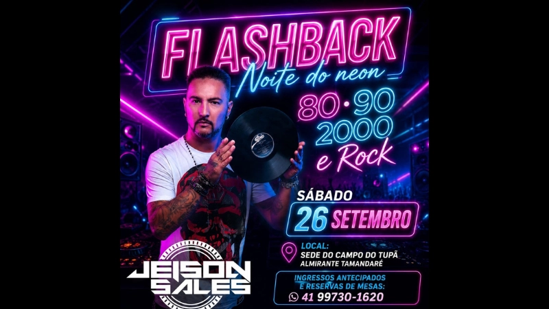 FLASHBACK NOITE DO NEON
