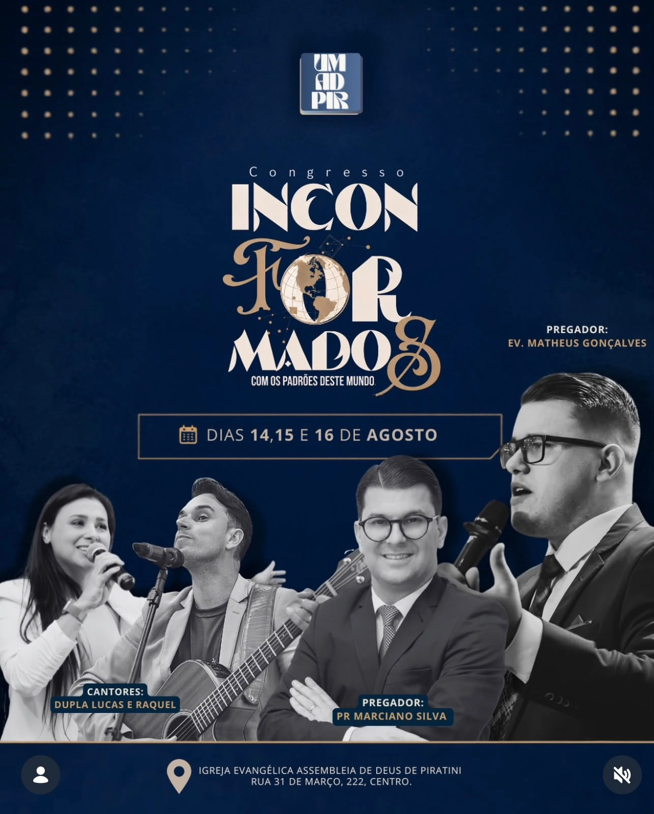 transmição congreço UMADPIR