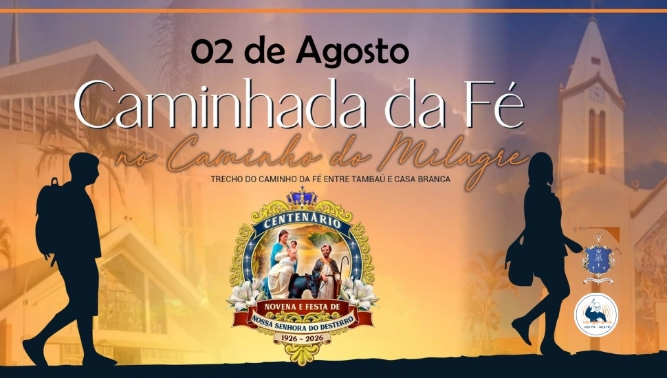 Vem aí a Caminhada da Fé 2026!