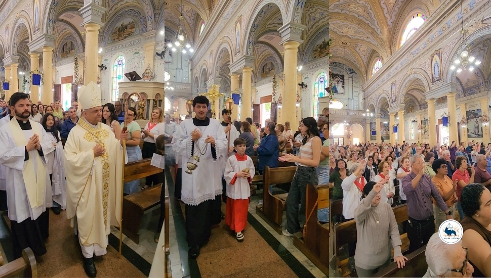 Dom Eugênio preside Santa Missa em honra a Nossa Senhora das Dores, Padroeira de Casa Branca