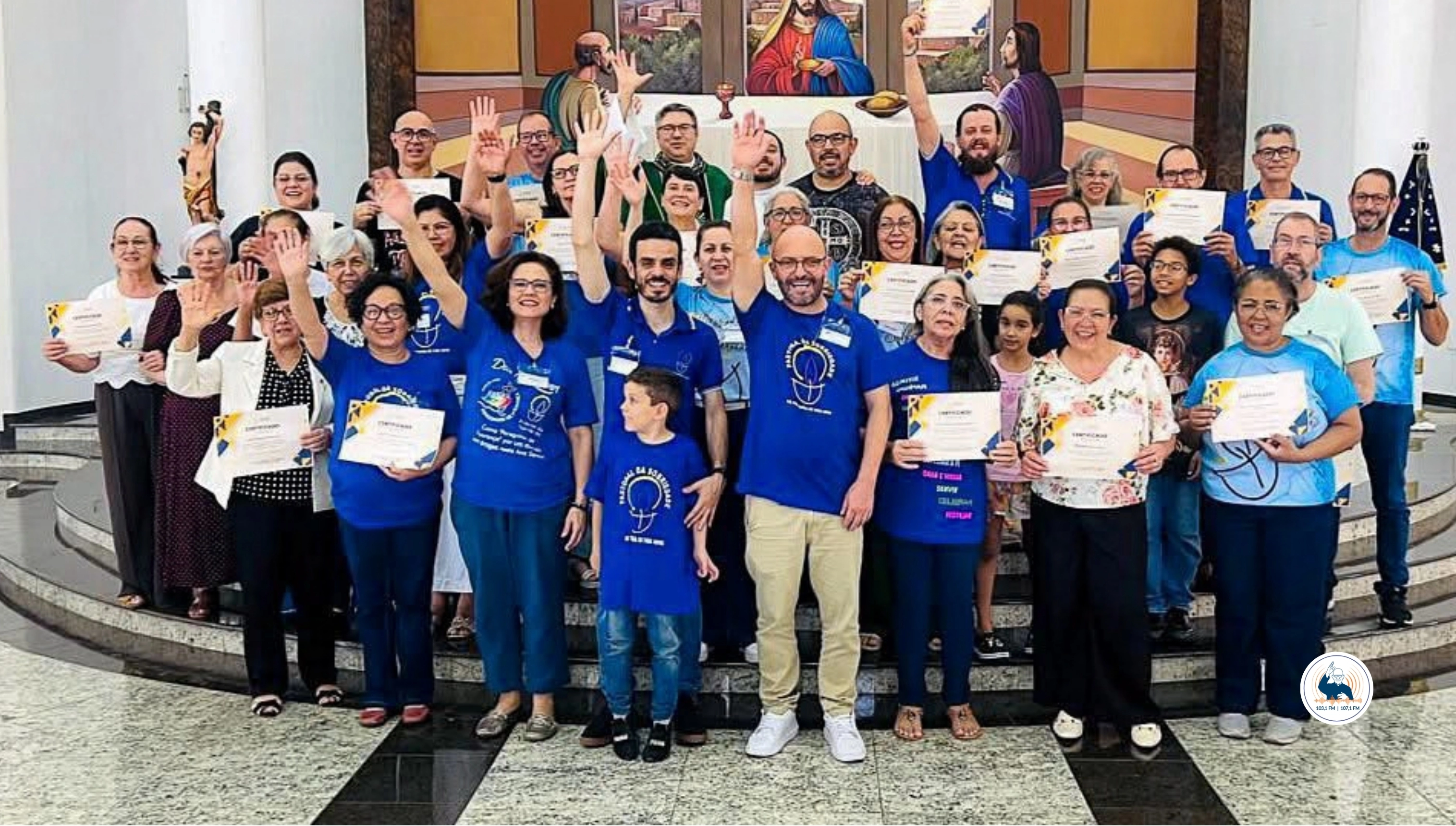 Diocese realiza capacitação de novos agentes da Pastoral da Sobriedade