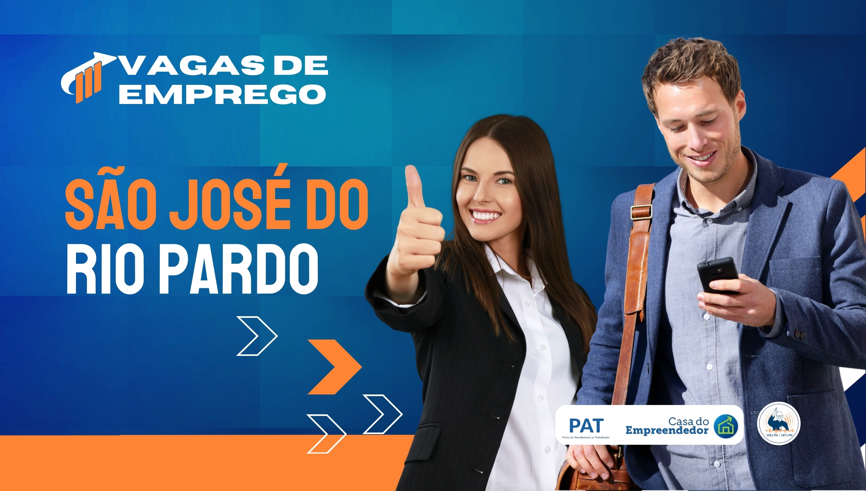 PAT e Casa do Empreendedor de São José do Rio Pardo abrem dezenas de vagas para diversos setores