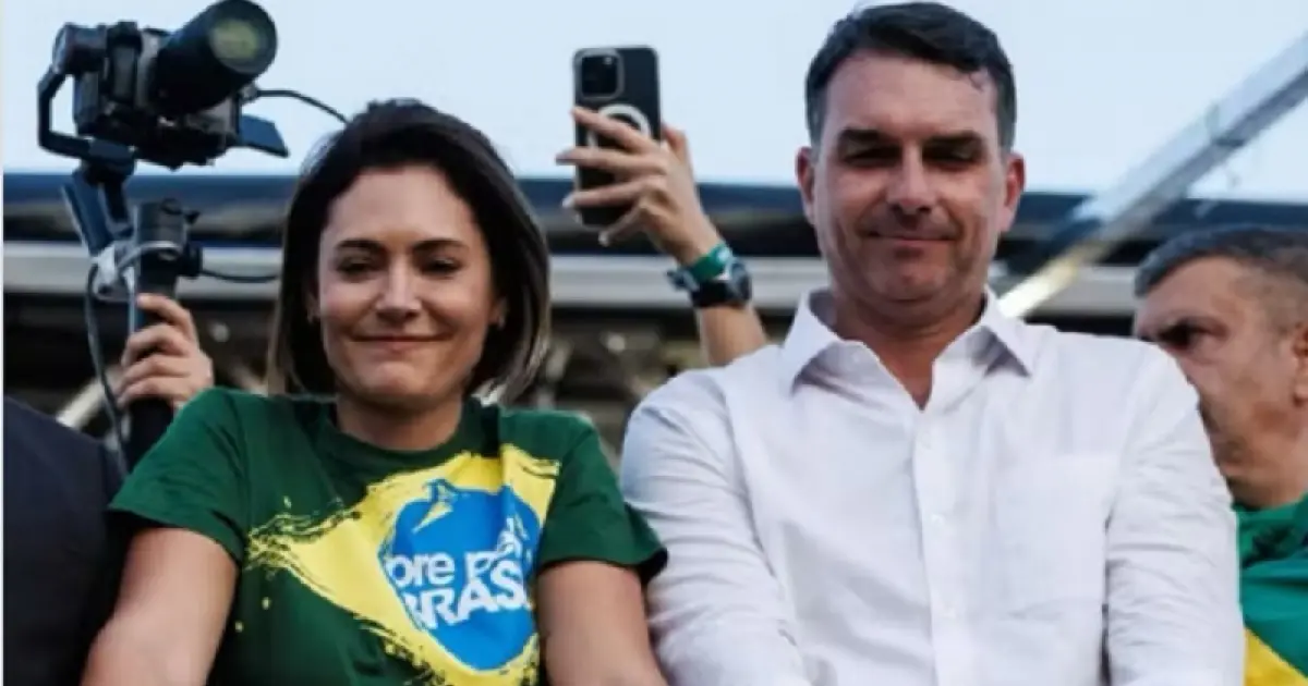 Após reconciliação com Flávio Bolsonaro, Michelle recupera liderança na disputa para o Senado pelo DF