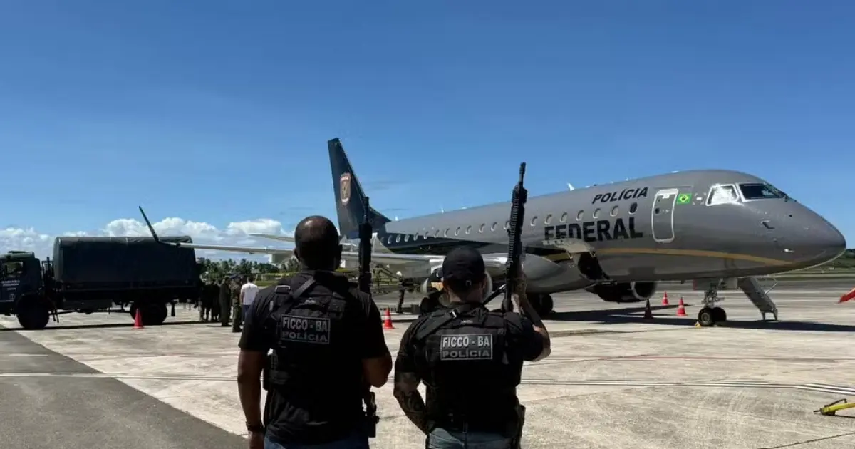 Operação da PF prende 31 suspeitos de integrar facção criminosa no Sul da Bahia