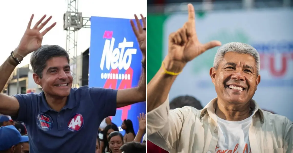 Paraná Pesquisas/ BN: ACM Neto lidera com 8,4% de vantagem sobre Jerônimo após início da campanha ao governo