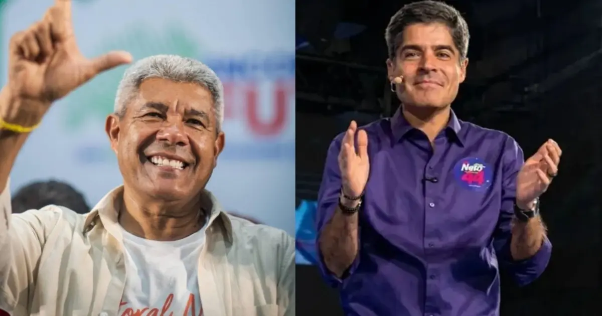 Pesquisa Quaest indica empate técnico entre ACM neto e Jerônimo Rodrigues na disputa eleitoral de 2026