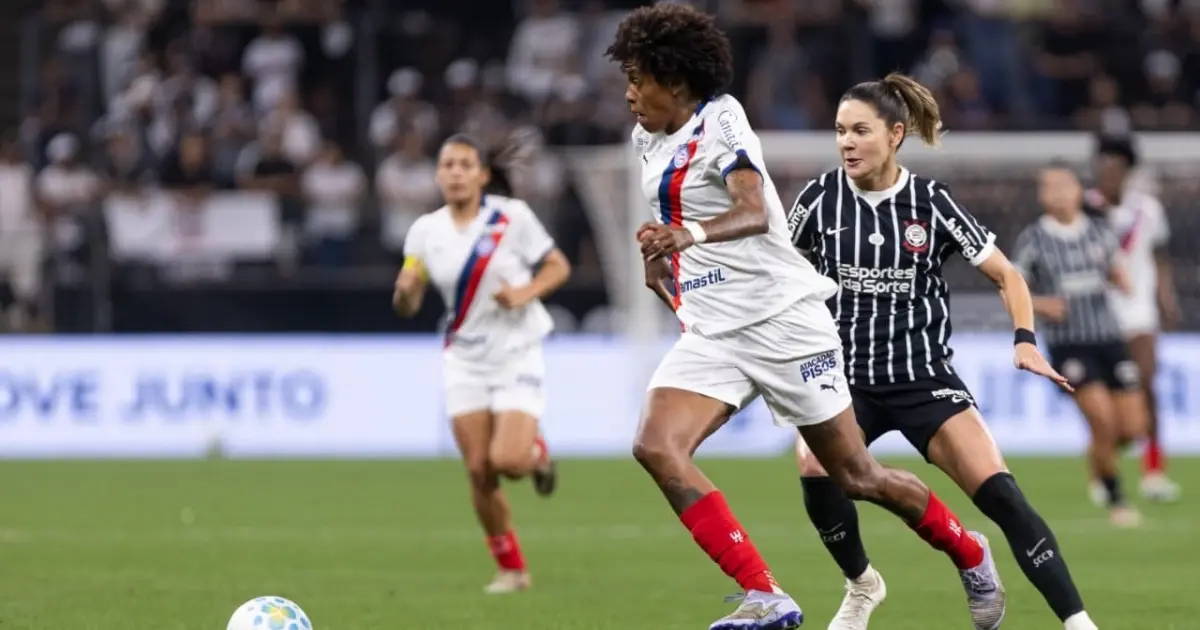 Bahia perde para o Corinthians e encerra campanha histórica na semifinal do Brasileirão Feminino