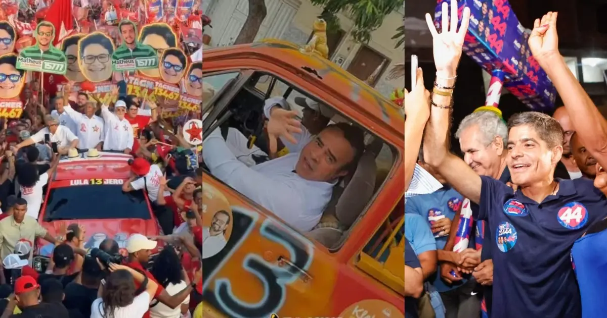 Faltando menos de uma semana para a eleição, campanhas intensificam agendas pelo interior da Bahia