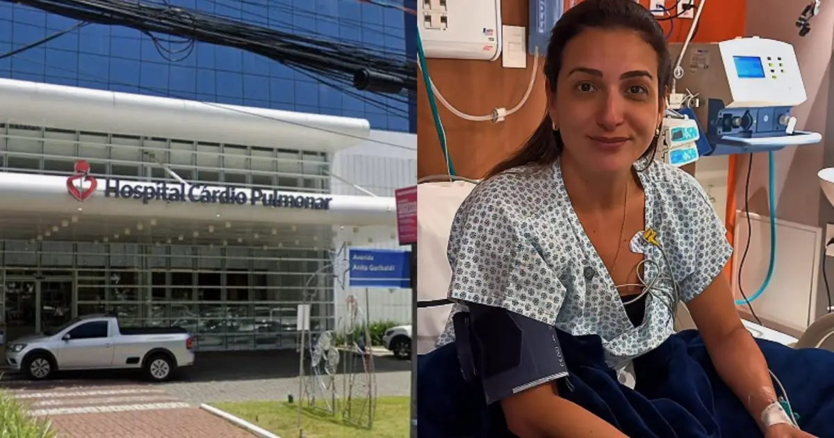 Roberta Roma deixa UTI e segue recuperação em quarto no Hospital Cardio Pulmonar