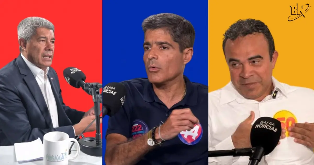 ACM Neto e Jerônimo cumprem agendas de campanha nesta quarta na Bahia; Mansur não confirma agenda