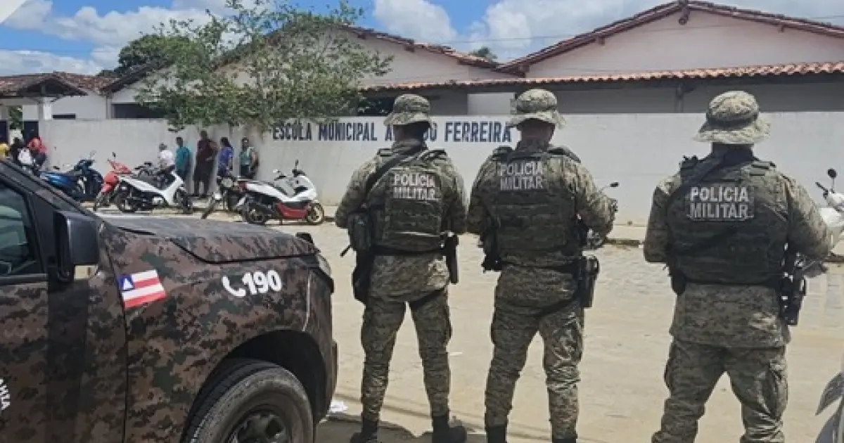 PM registra 147 ocorrências eleitorais durante primeiro turno na Bahia