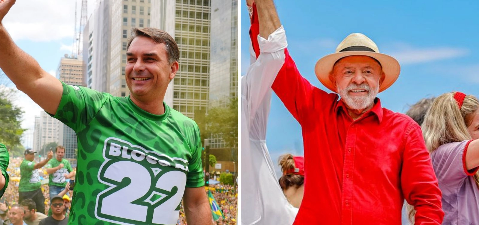Datafolha aponta empate entre Lula e Flávio Bolsonaro em 50%