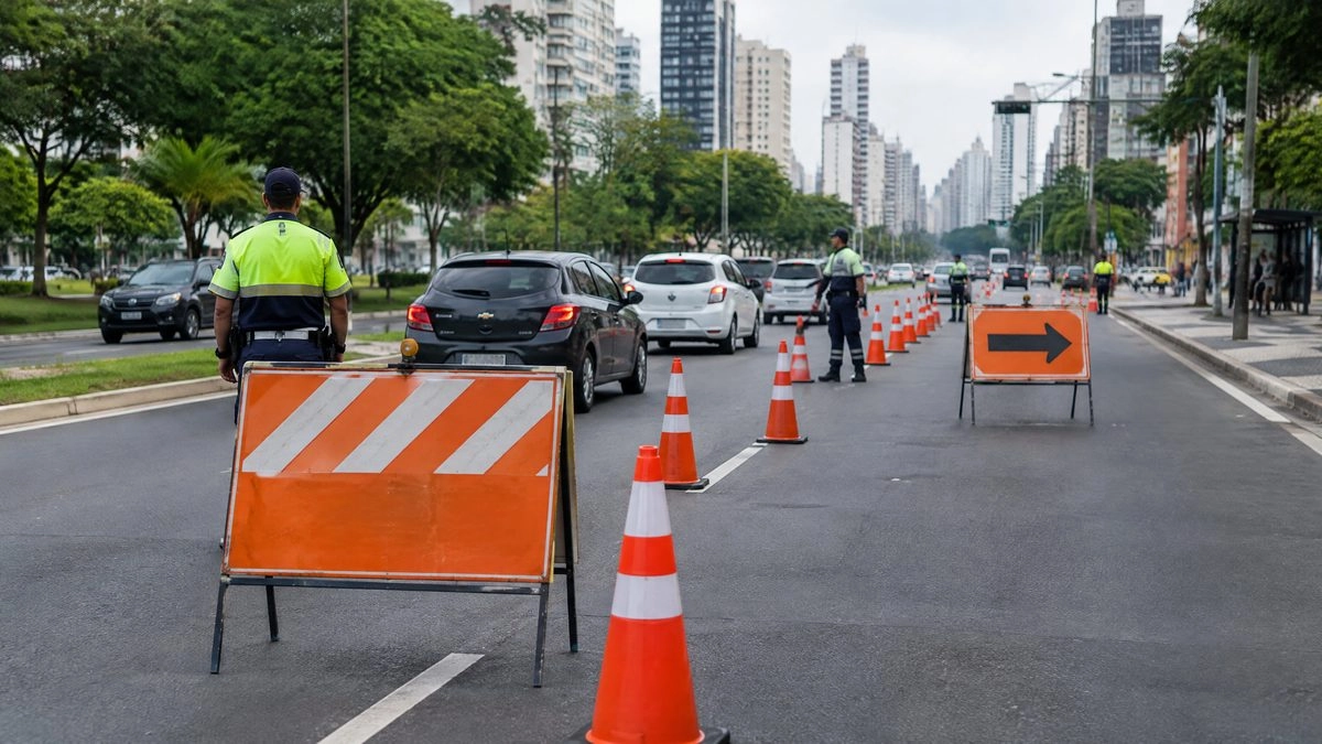 Agetran orienta motoristas sobre interdições e mudanças no trânsito em Campo Grande