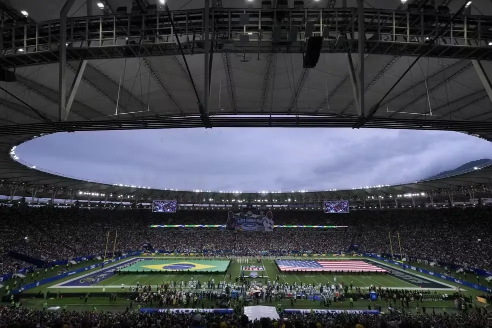NFL estreia no Maracanã com declaração: "Somos o time do Brasil"