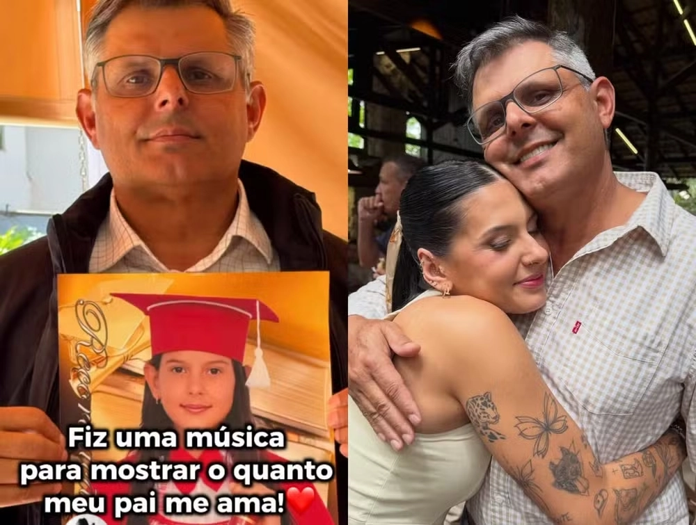 Ana Castela transforma mensagens do pai em música e recebe resposta bem-humorada: 'Vou colocar mais show nesta agenda'