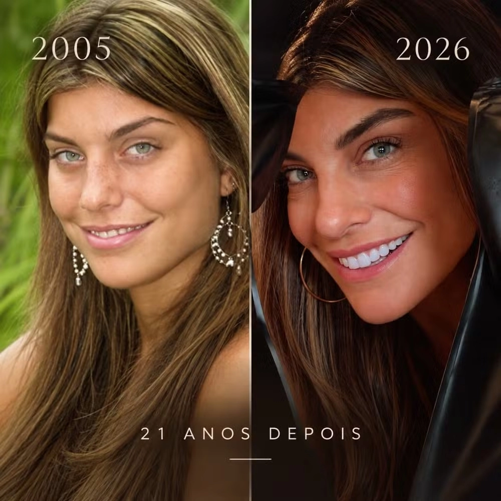 Joana Balaguer impressiona com antes e depois de 21 anos em Malhação: 'Envelheceu 2 horas'