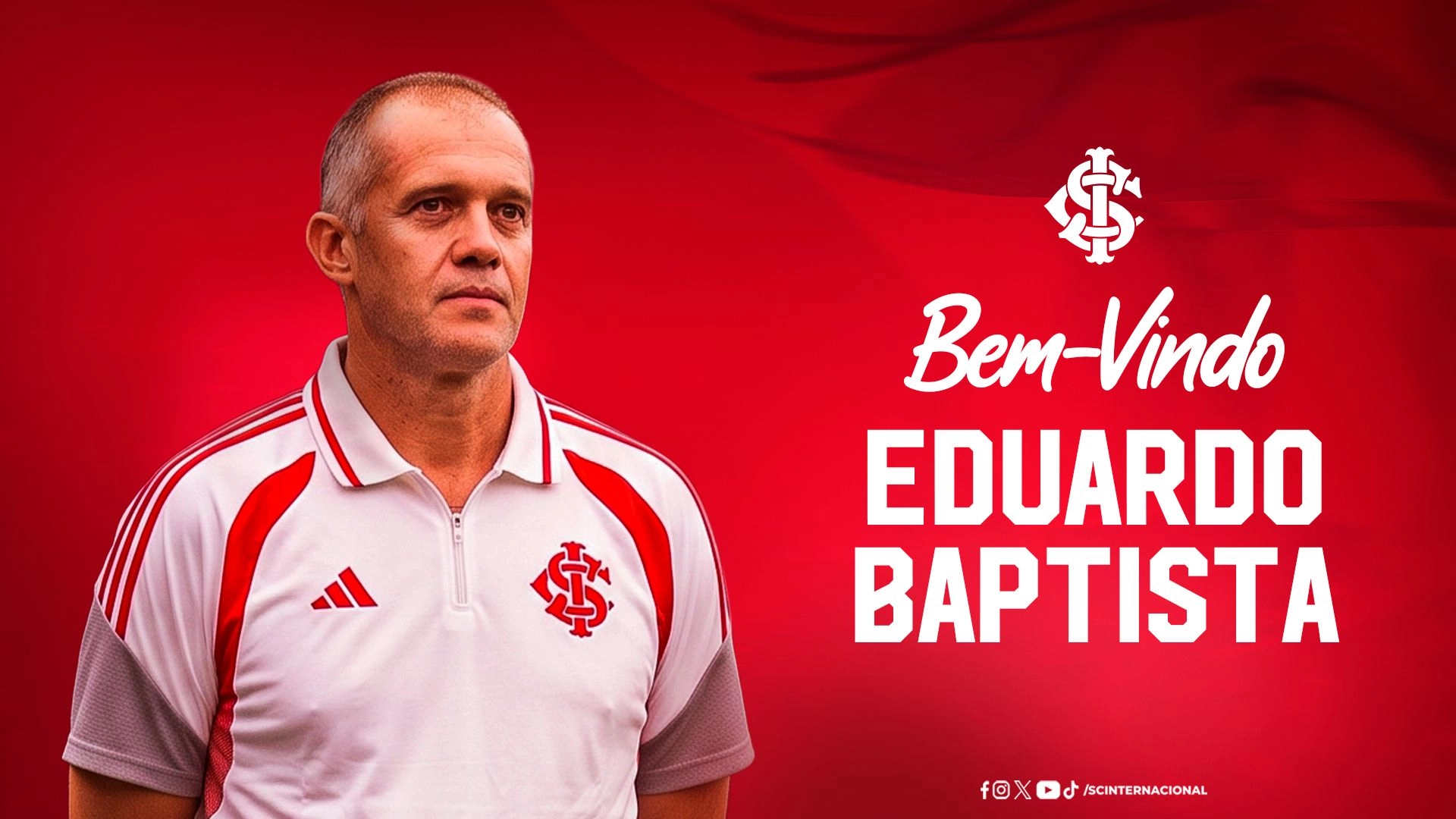 = Inter comunica contratação do técnico Eduardo Baptista para sair da Zona de Rebaixamento