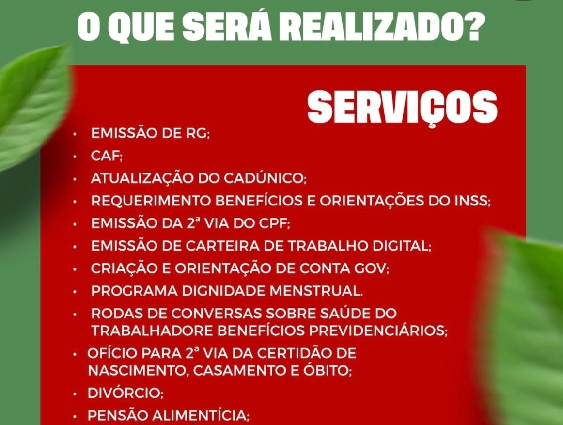 Agricultura Familiar em Movimento chega ao povoado Quandú em Poço das Trincheiras com diversos serviços gratuitos para a população