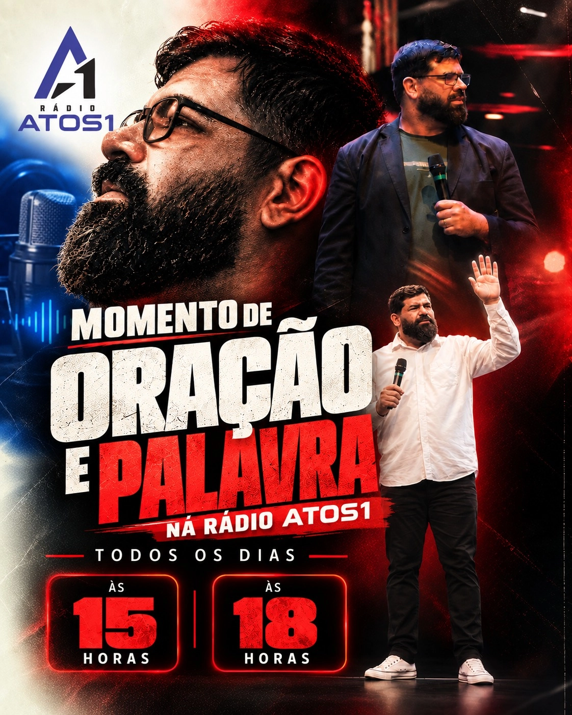 Momento de oração e pregação  Pr marcio vilas boas