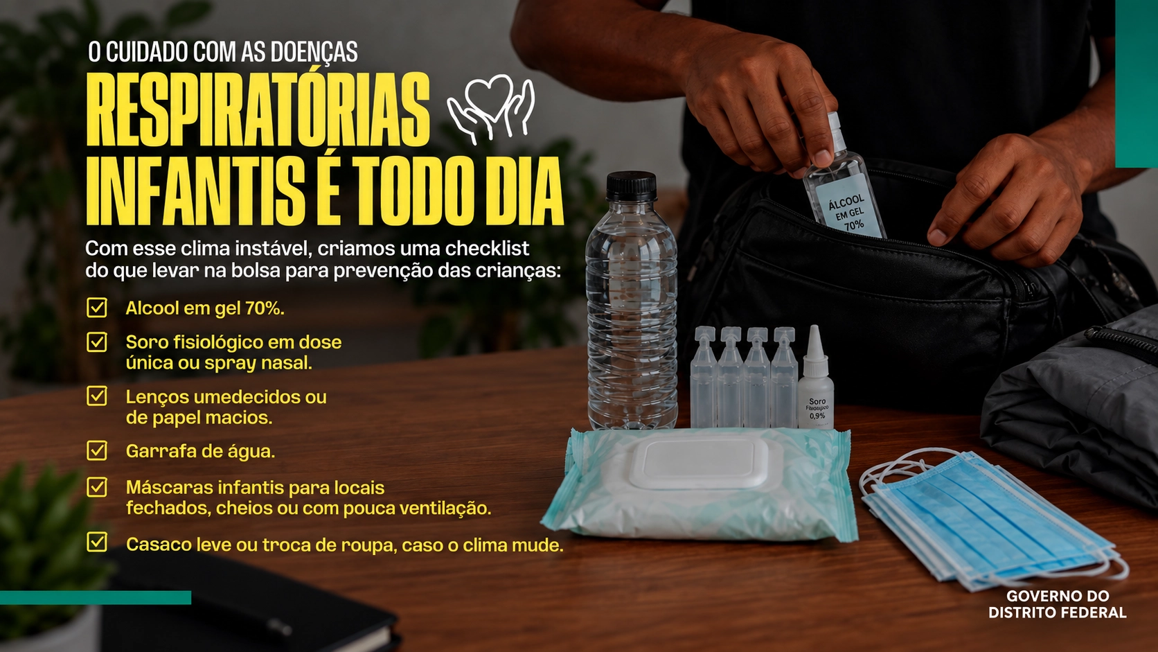 CUIDADOS DIÁRIOS AJUDAM A PROTEGER CRIANÇAS CONTRA DOENÇAS RESPIRATÓRIAS