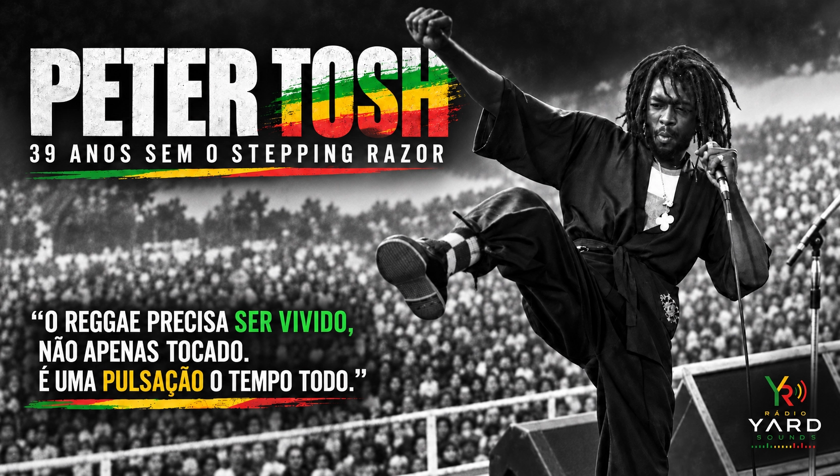 Peter Tosh: 39 anos sem o Stepping Razor