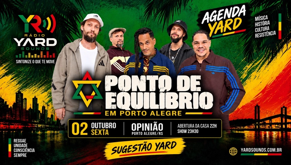 AGENDA YARD — SUGESTÃO YARD - Ponto de Equilíbrio