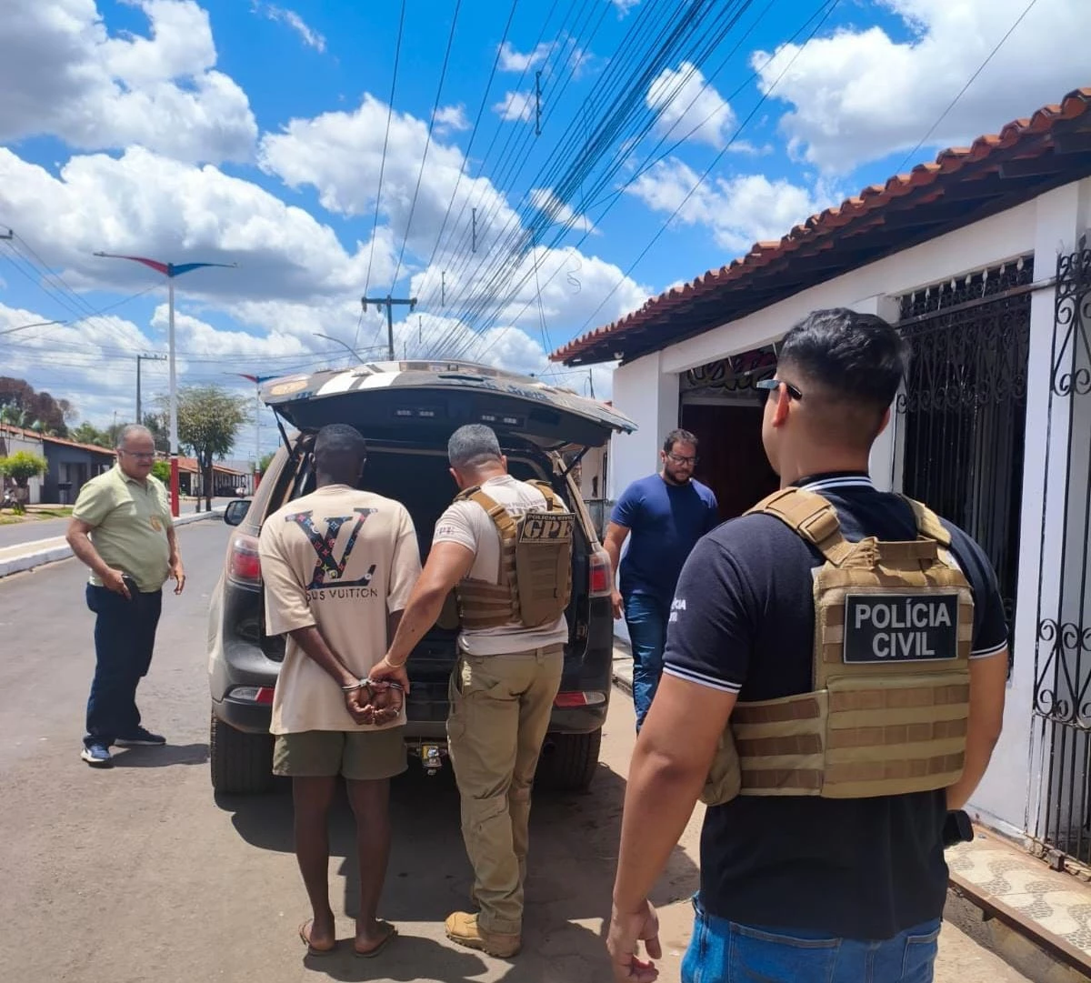 Polícia prende em Codó homem condenado a mais de 9 anos por estupros contra companheira