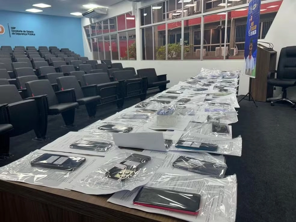 SSP-MA convoca donos de mil celulares recuperados para entrega em São Luís