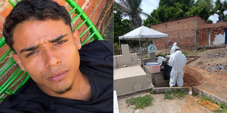 Exumação de jovem morto a tiros é realizada para investigar arma apreendida no Maranhão