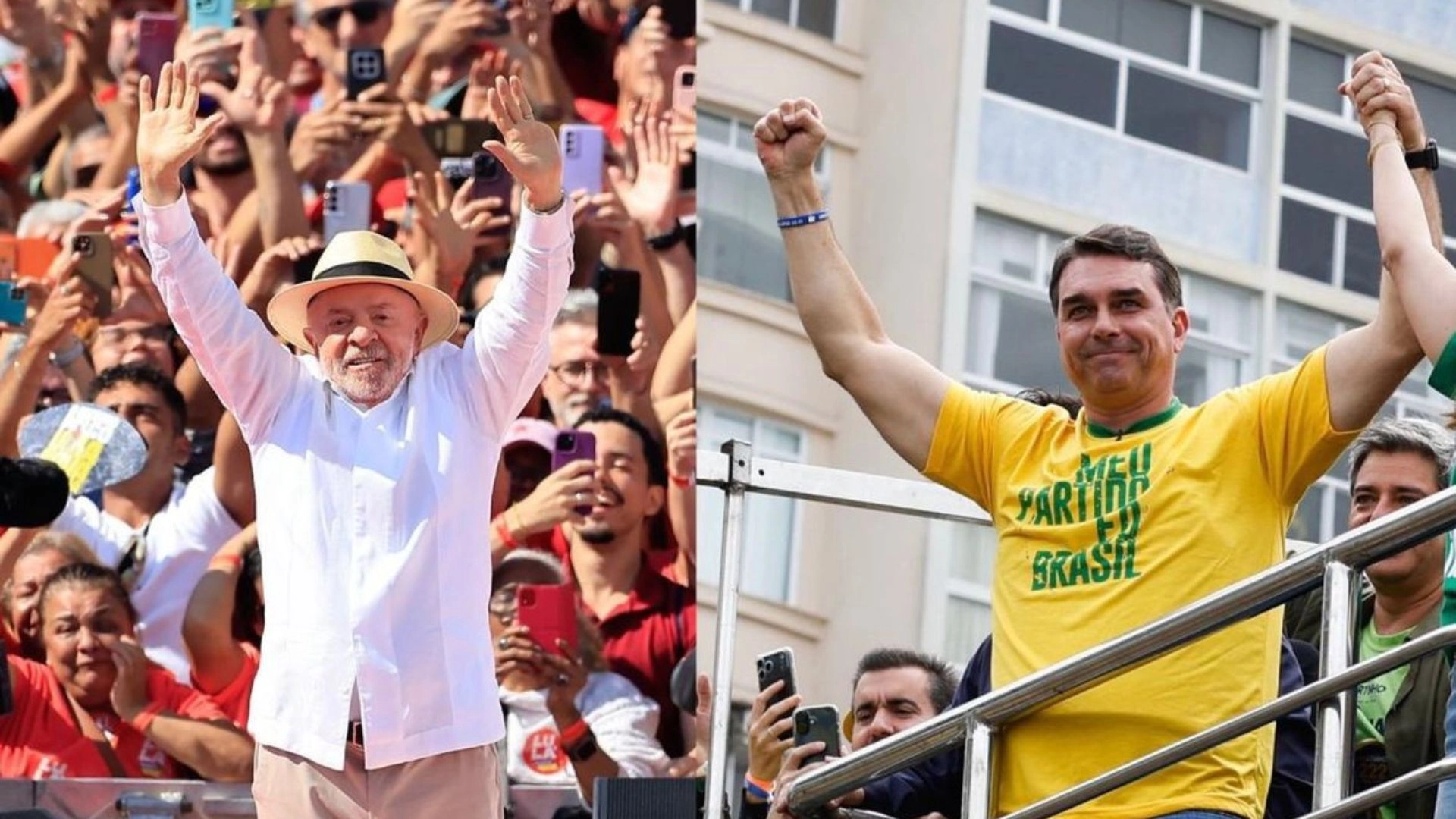 Flávio Bolsonaro vence primeiro turno e enfrentará Lula na decisão pela Presidência