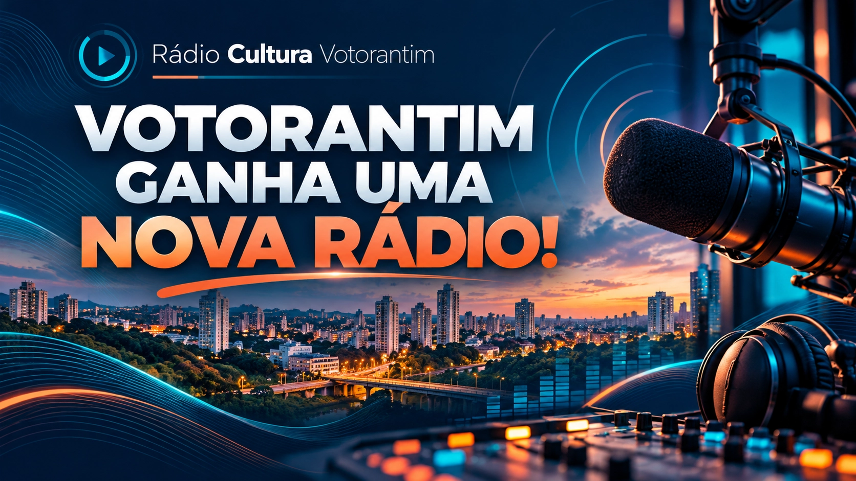 VOTORANTIM GANHA UMA NOVA RÁDIO!