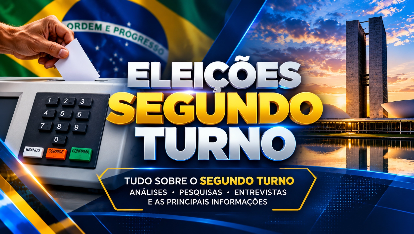 Brasil se prepara para o segundo turno das eleições