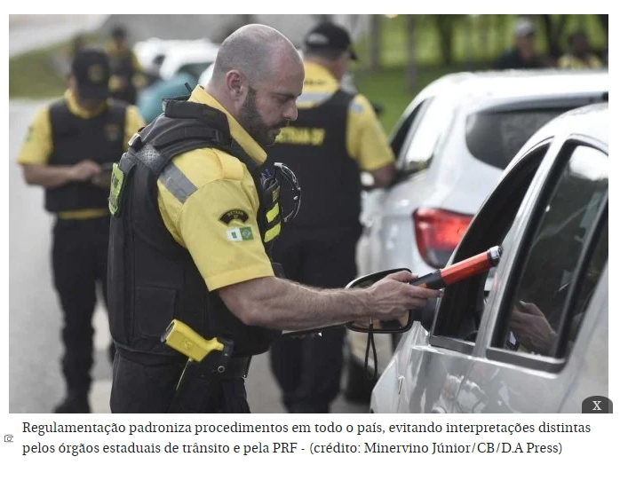 Entenda como vão funcionar os "drogômetros" na fiscalização da Lei Seca