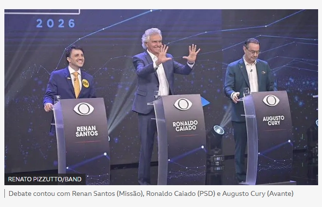 Primeiro debate presidencial 2026 na Band é marcado por ausências, ataques e propostas