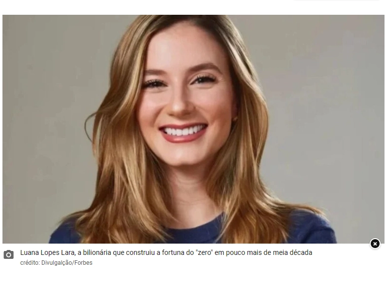 Mineira de 30 anos entra para lista de bilionários da Forbes com fortuna de R$ 13,4 bilhões